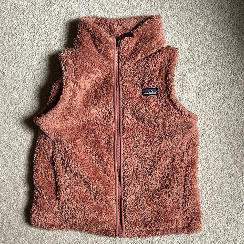 Patagonia Kids Fleece Vest - Rust